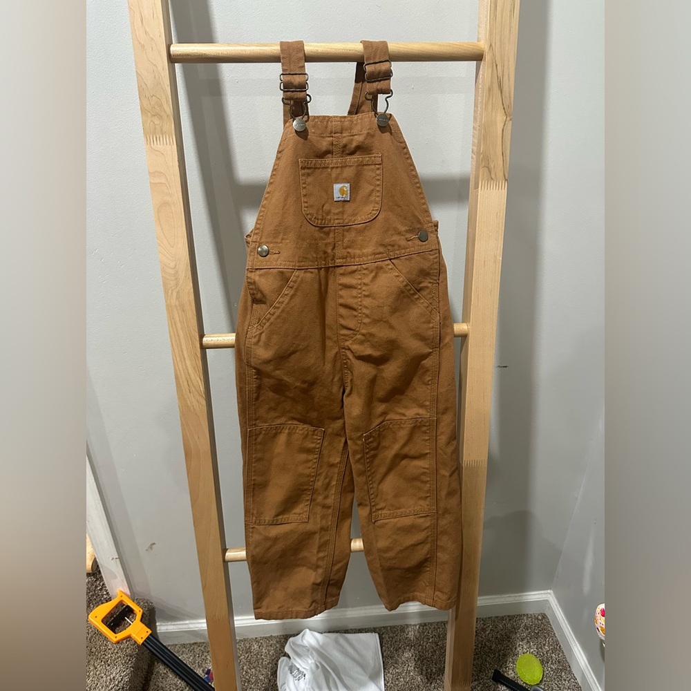 4T carhartt bib coverall
